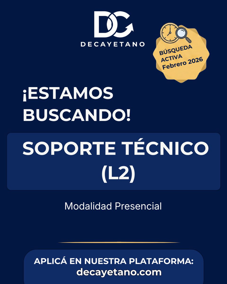 Soporte Técnico (L2)