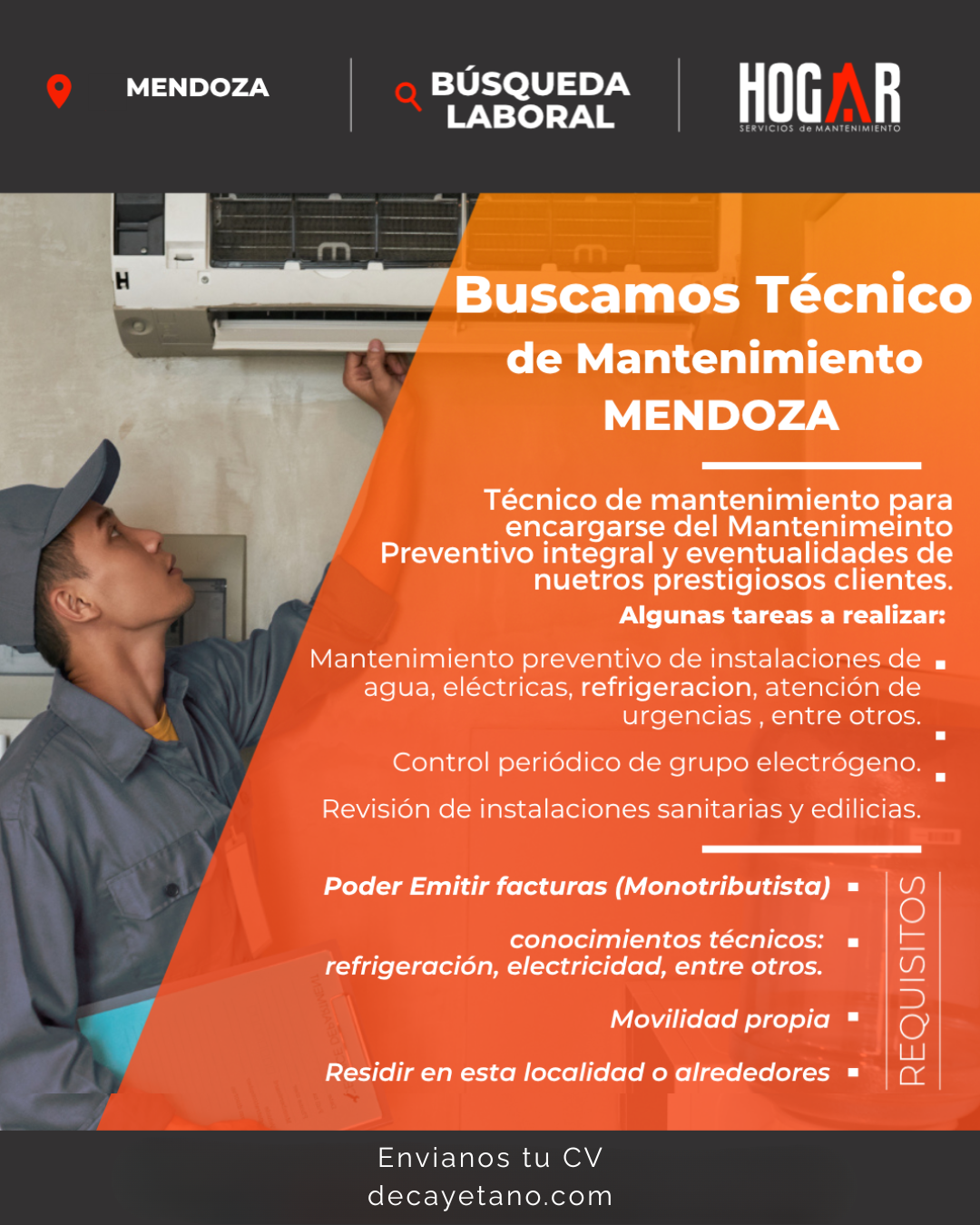 Tecnico de Mantenimiento