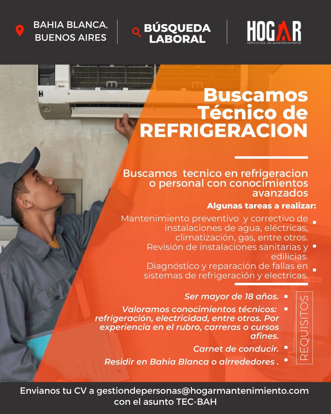 Tecnico de Mantenimiento